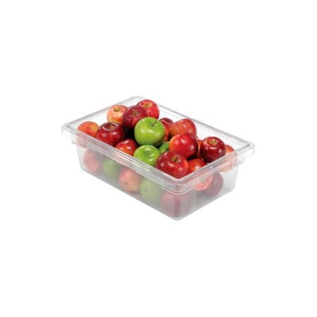 Rubbermaid Commercial Rubbermaid 3309-00 Clear Plastic .5 Gallon 18 x12 x 6, PK6 FG330900CLR